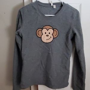 Adorable Aero monkey fleece